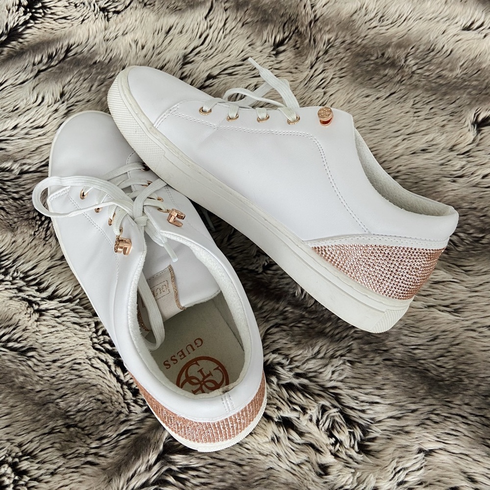 Rose Gold Crystal Shoes